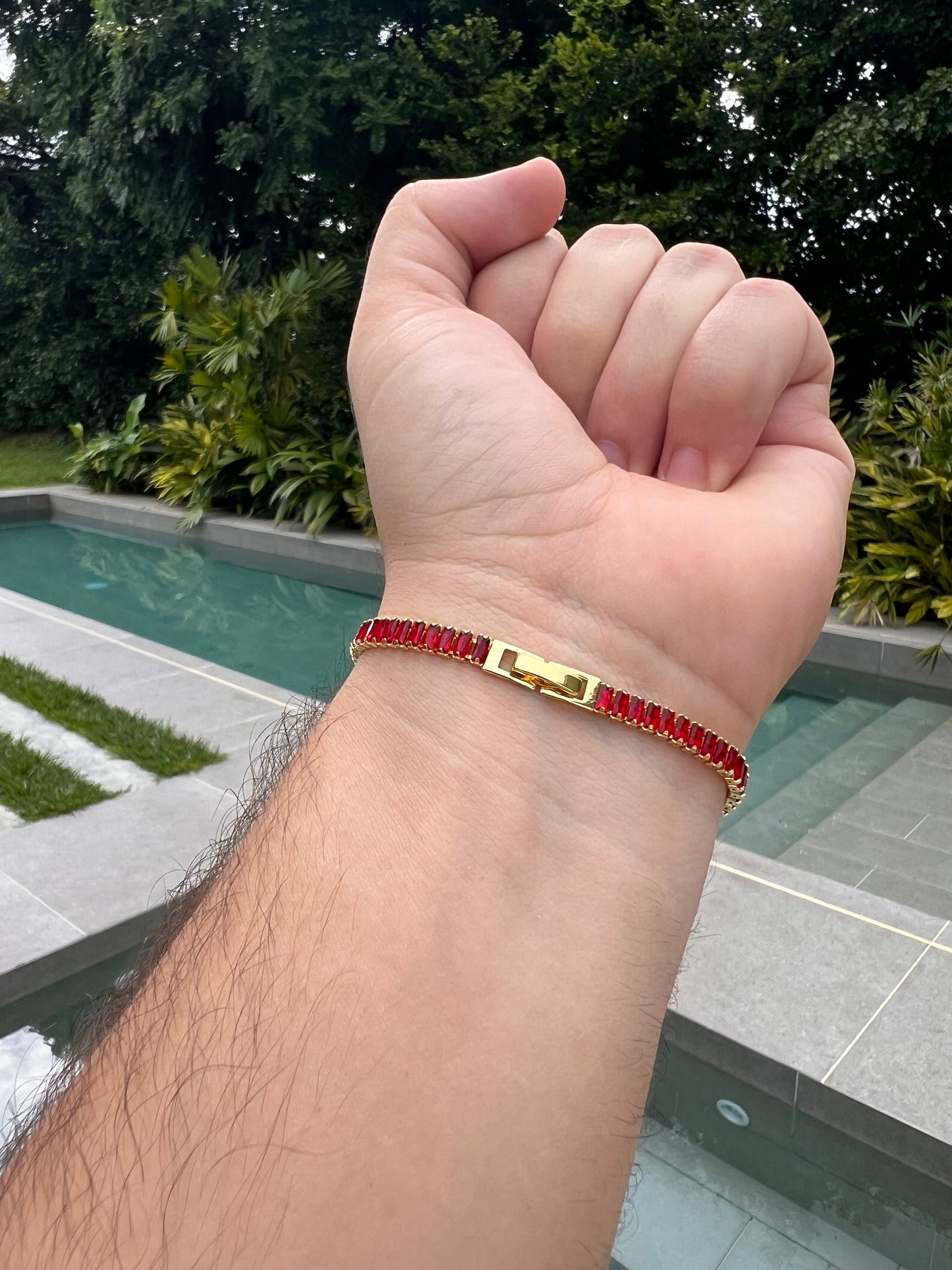 Pulsera RED en Oro 18k Laminado