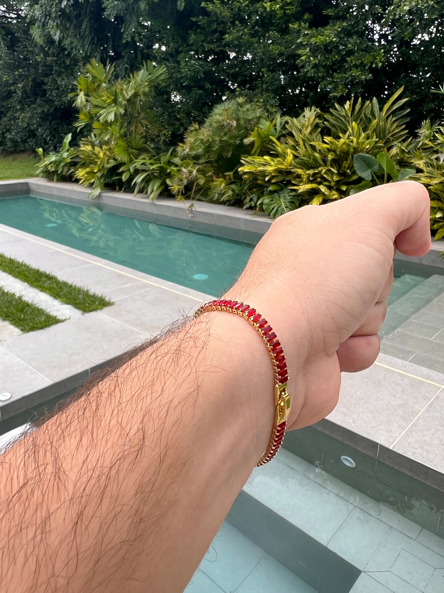 Pulsera RED en Oro 18k Laminado
