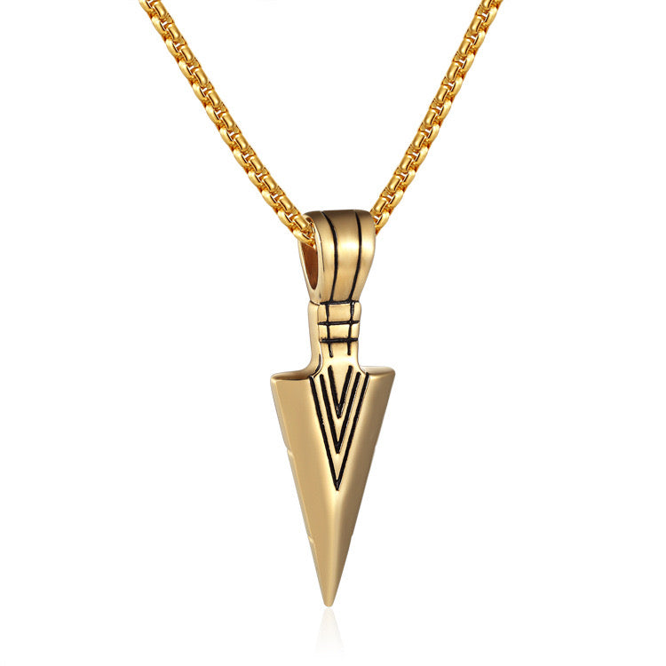 Cadena Veneciana + Dije DAGA en Oro Laminado 18k