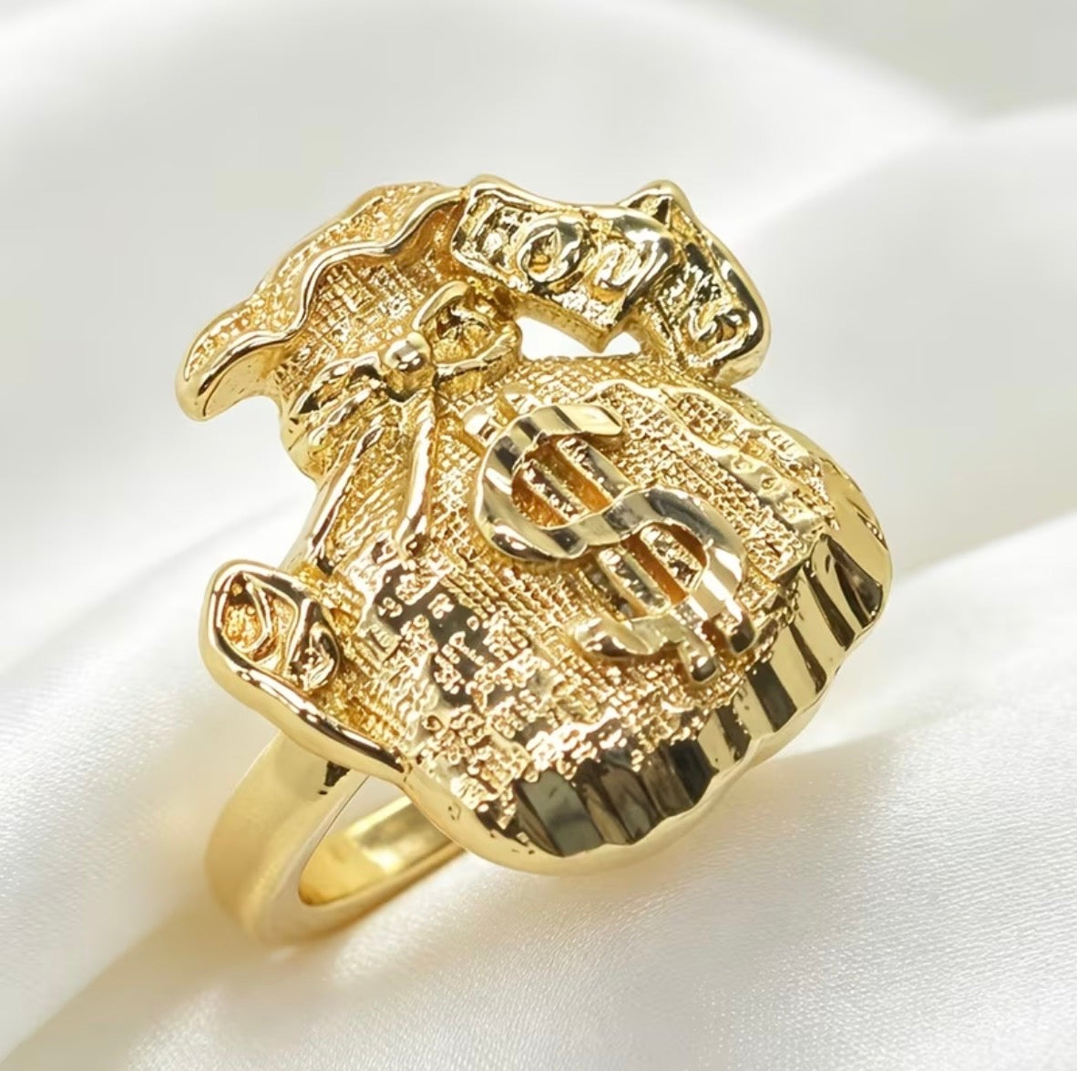 Anillo Caballero Ref 174 en Oro 18K Laminado