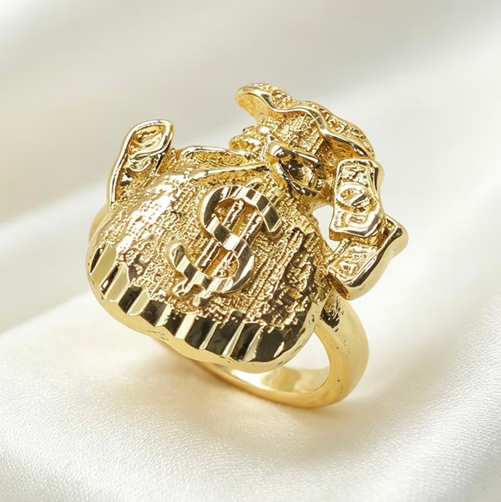 Anillo Caballero Ref 174 en Oro 18K Laminado
