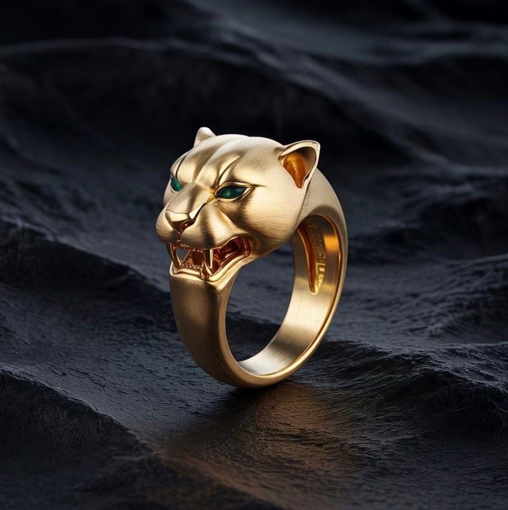Anillo Caballero Ref 176 en Oro 18K Laminado