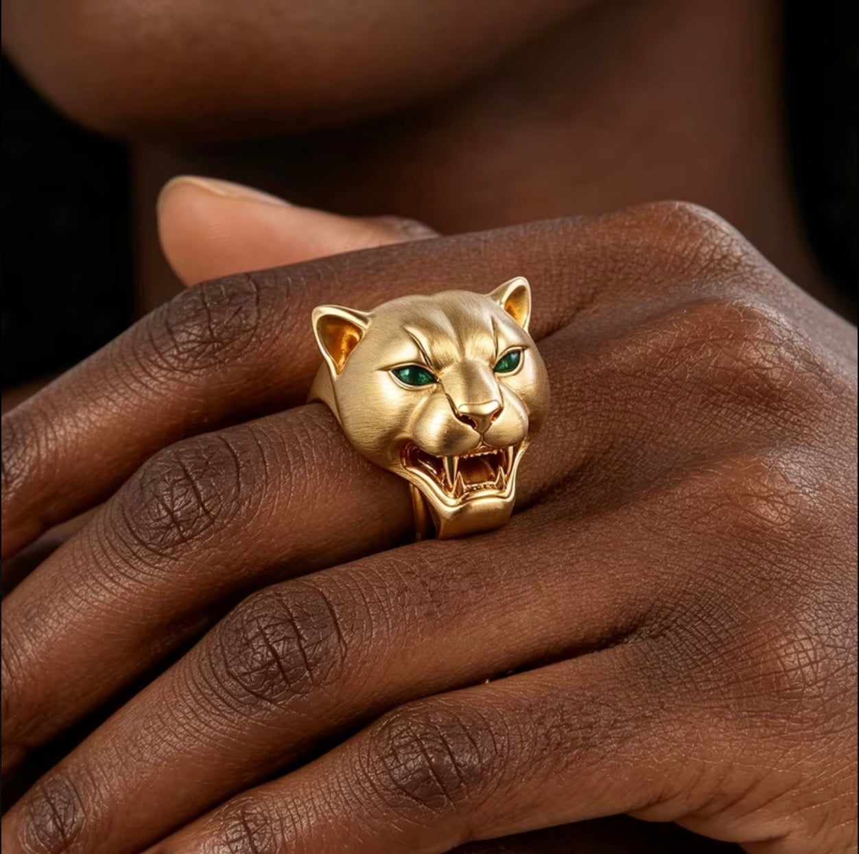 Anillo Caballero Ref 176 en Oro 18K Laminado