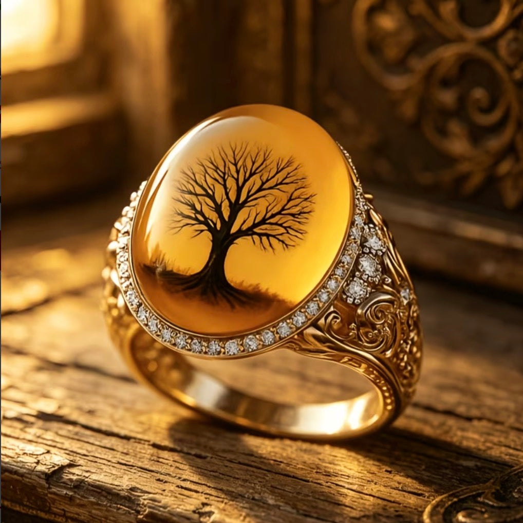 Anillo Caballero Ref 187 en Oro 18K Laminado