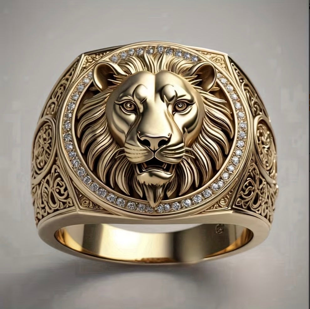 Anillo Caballero Ref 188 en Oro 18K Laminado