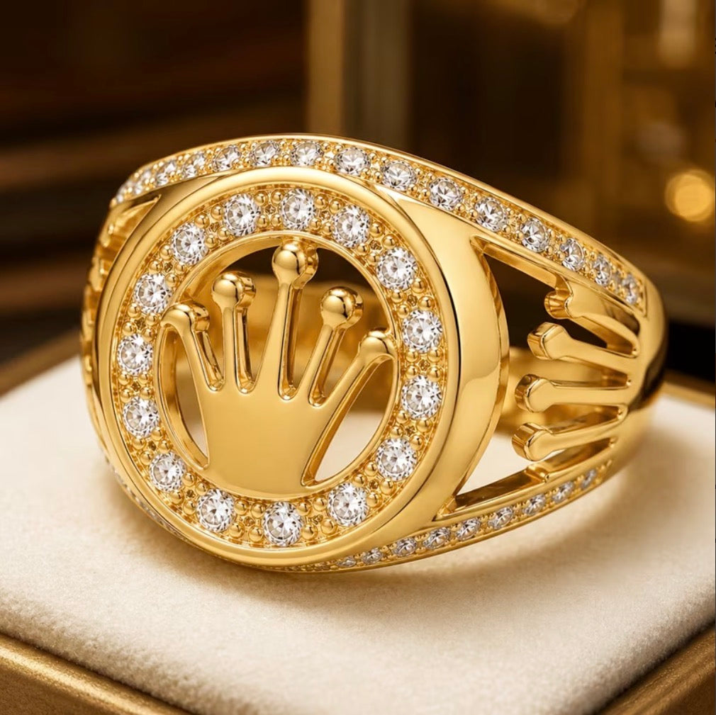 Anillo Caballero Ref 192 en Oro 18K Laminado