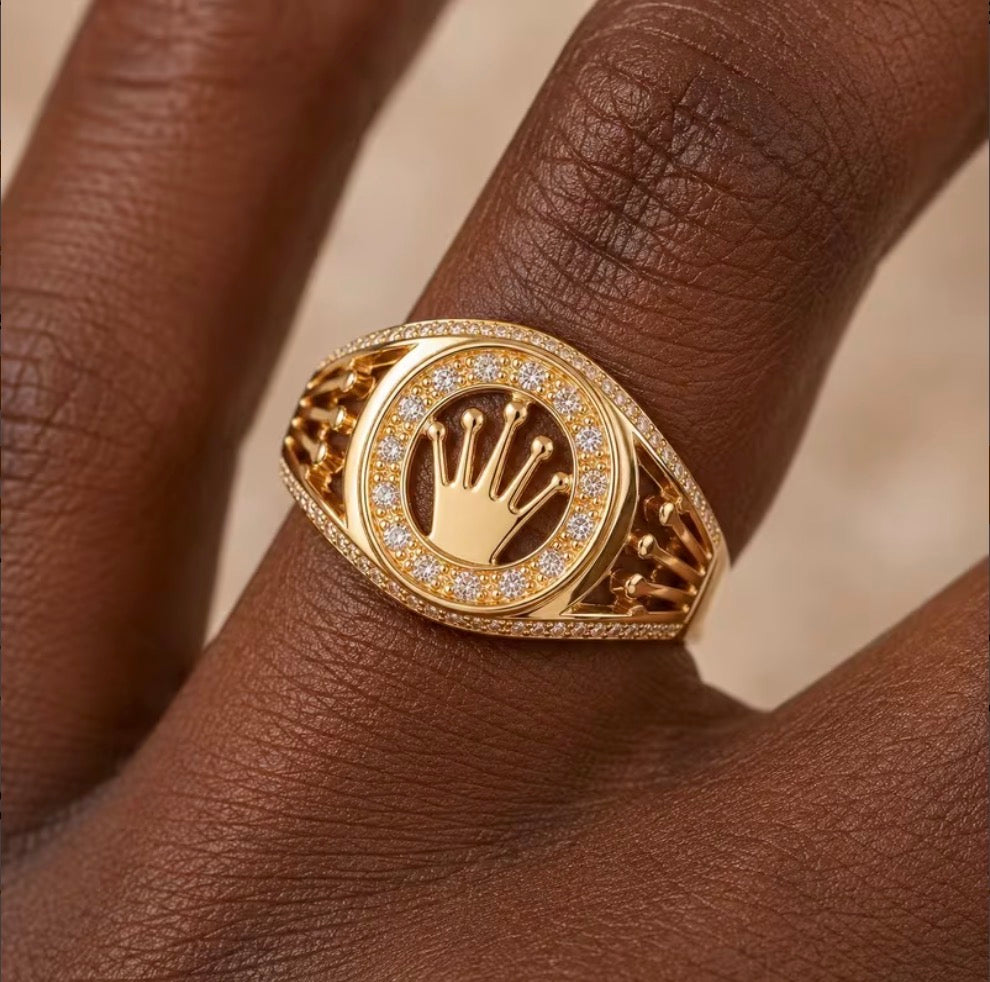 Anillo Caballero Ref 192 en Oro 18K Laminado