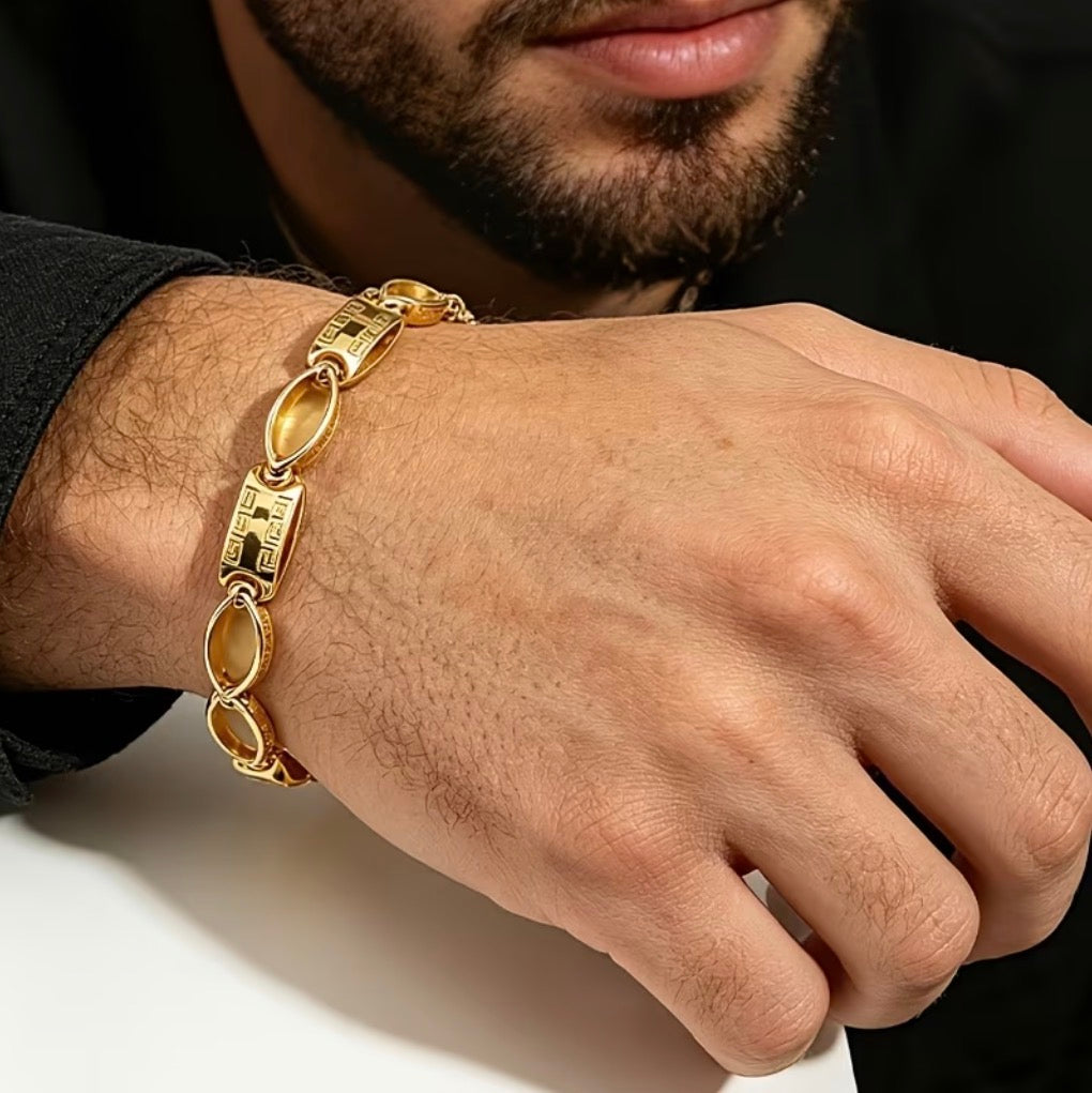 Pulsera Egipcia en Oro 18k Laminado