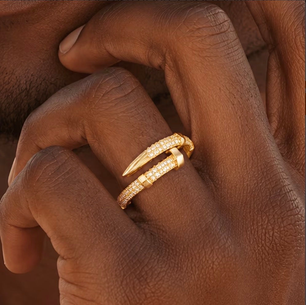 Anillo Ajustable ref 199 en Oro 18k laminado