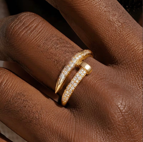 Anillo Ajustable ref 199 en Oro 18k laminado