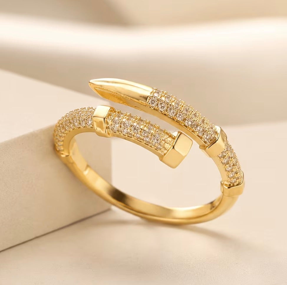 Anillo Ajustable ref 199 en Oro 18k laminado