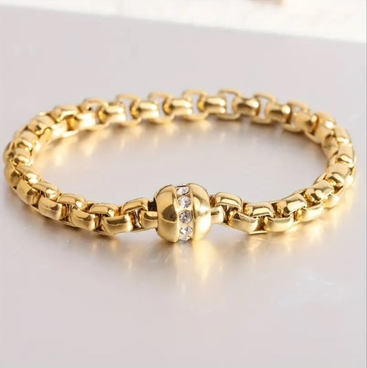 Pulsera MAGNETICA de Lujo en Oro 18k Laminado