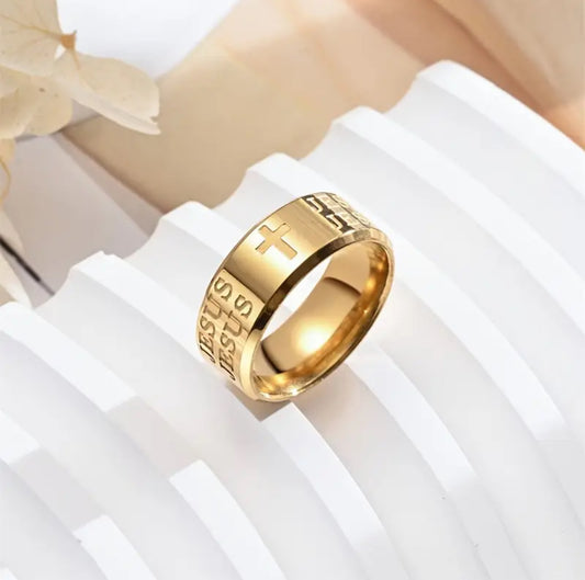 Anillo Caballero Ref 133 en oro 18k laminado