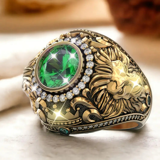 Anillo Caballero Ref 147 en oro 18k laminado
