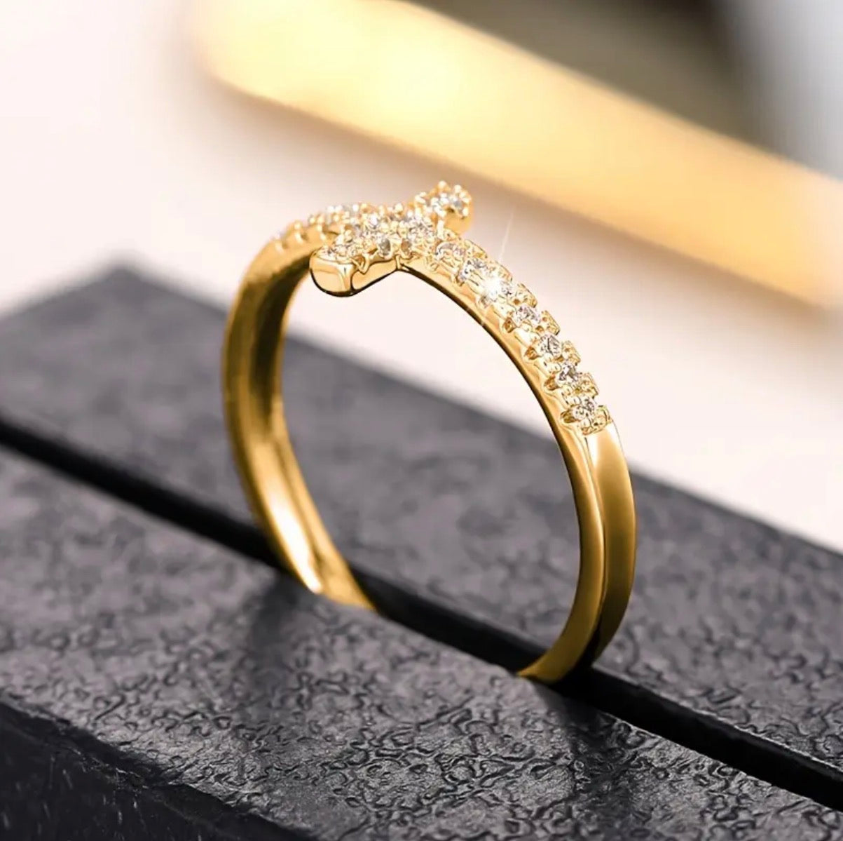 Anillo Caballero Ref 152 en oro 18k laminado