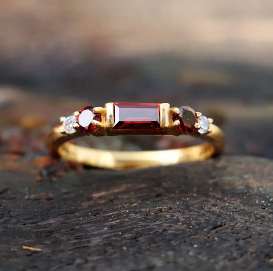 Anillo Caballero Ref 156 en oro 18k laminado