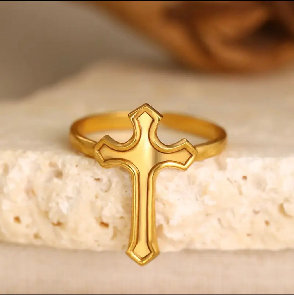Anillo Caballero Ref 163 en oro 18k laminado