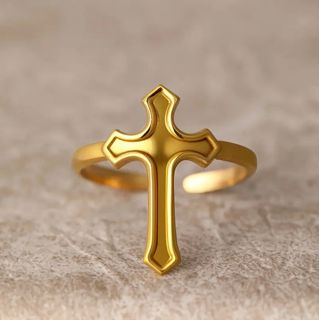 Anillo Caballero Ref 163 en oro 18k laminado