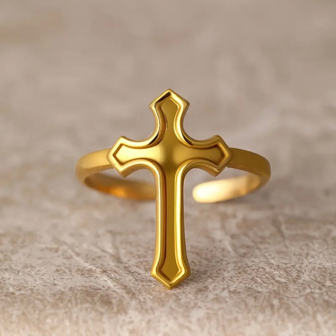 Anillo Caballero Ref 163 en oro 18k laminado