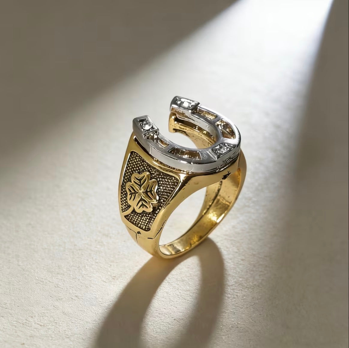 Anillo Caballero Ref 171 en Oro 18K Laminado