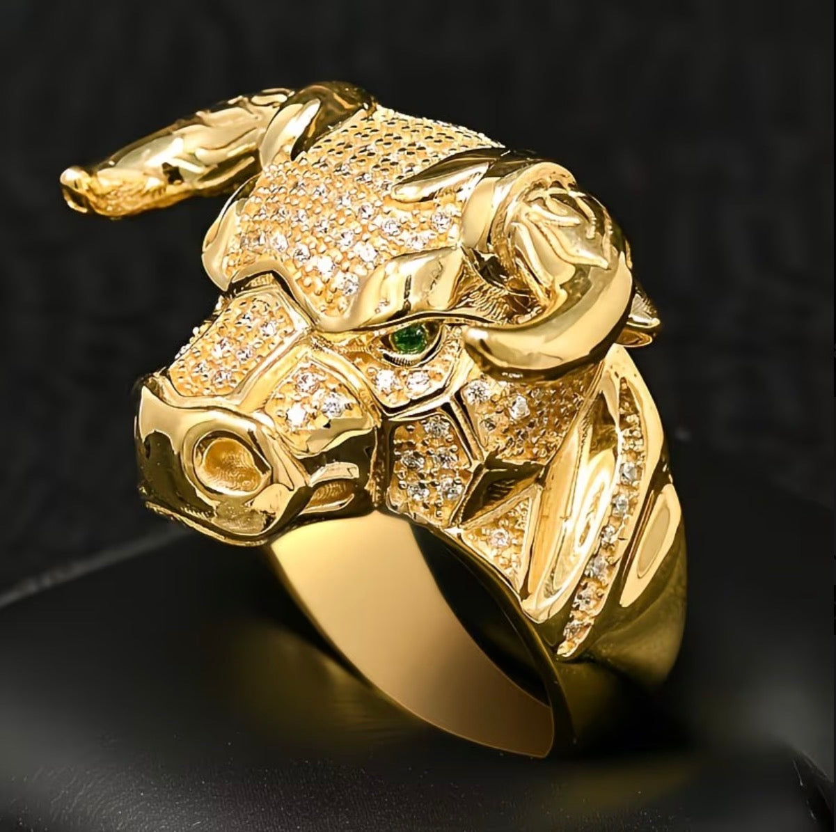 Anillo TORO en Oro 18K Laminado