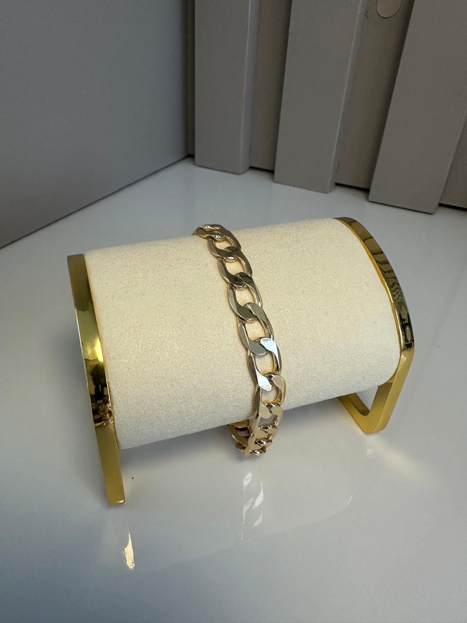 Pulsera Extragruesa en Oro 18k Laminado