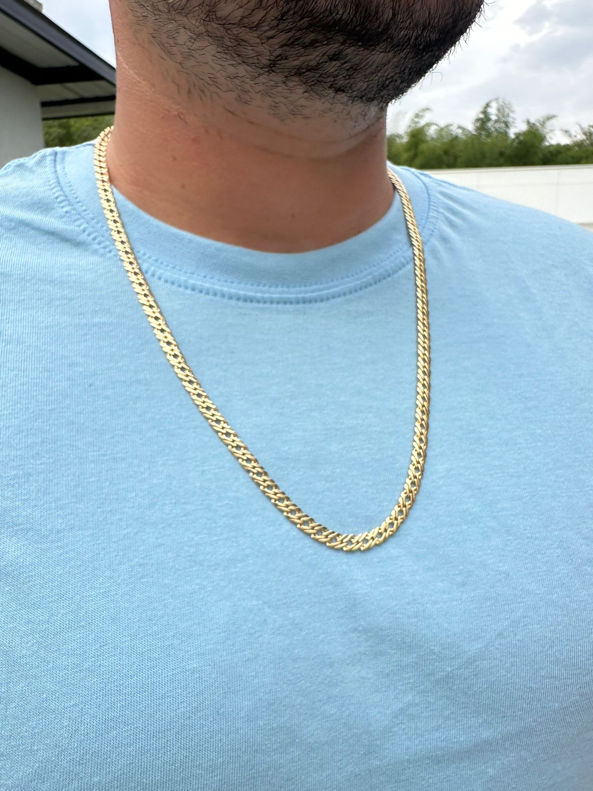 Cadena Egipcia en Oro Laminado 18k