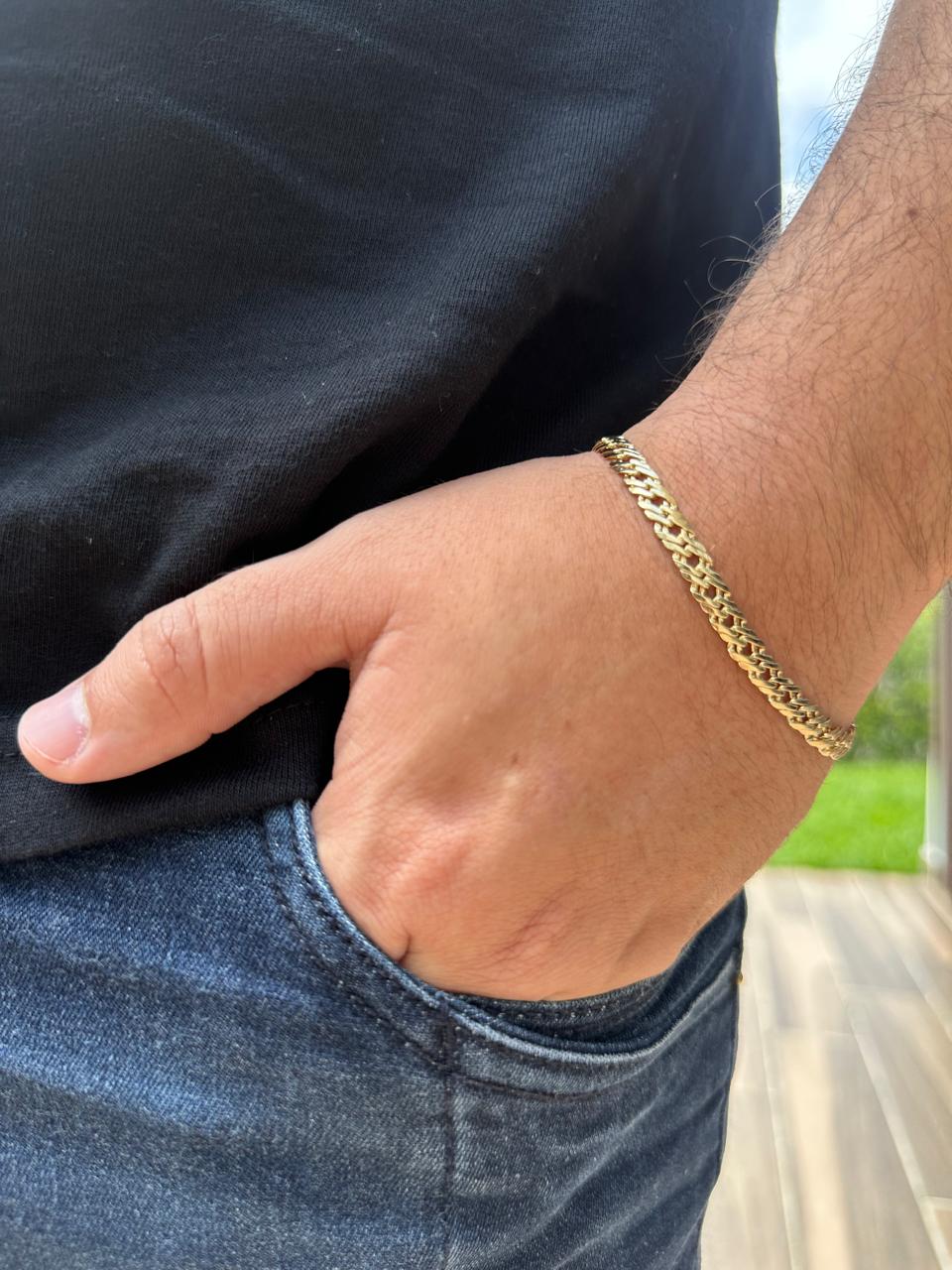 Pulsera Egipcia en Oro 18k Laminado