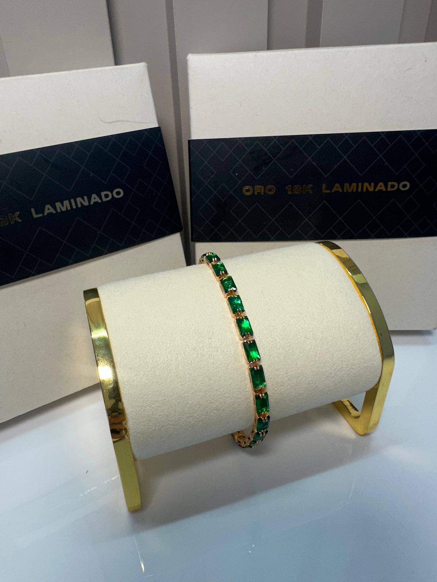 Pulsera Canutillos Suprema en Oro 18k Laminado