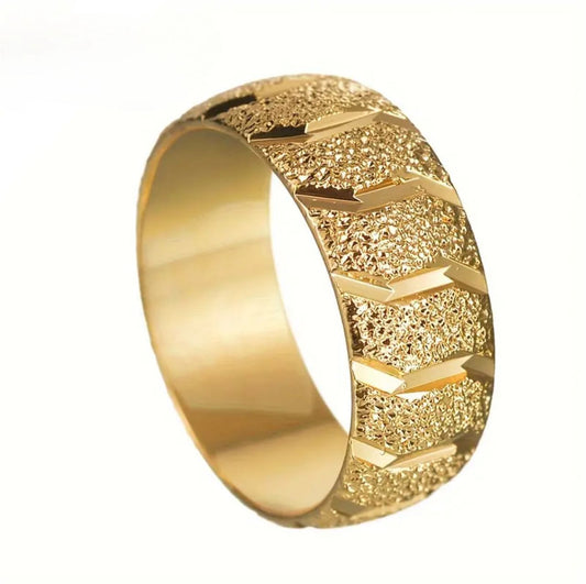 Anillo Caballero Ref 114 en oro 18k laminado